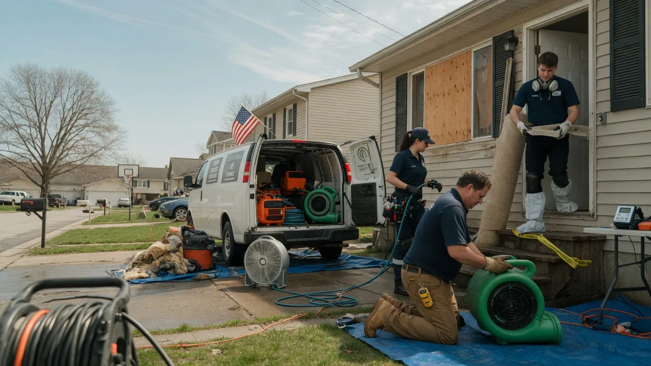 Water Damage Restoration in Mott, ND near me